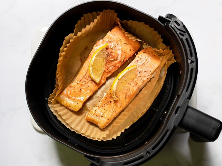 Lachs im Airfryer zubereiten Gesundes Kochen, einfach wie nie!